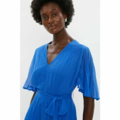 Coast Pleated Wrap Maxi Dress For Female