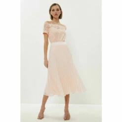 Coast Petite Pleated Midi Skirt For Female