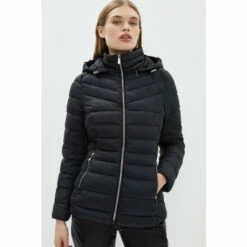 Coast Hooded Puffer Packable Jacket For Female