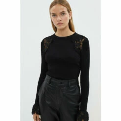 Coast Lace Insert Jumper For Female