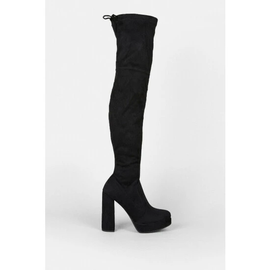 Coast Stretch Over The Knee Platform Boot For Female