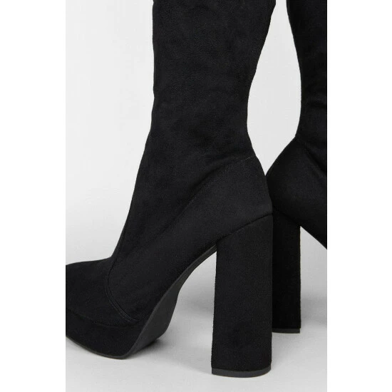 Coast Stretch Over The Knee Platform Boot For Female - Image 2