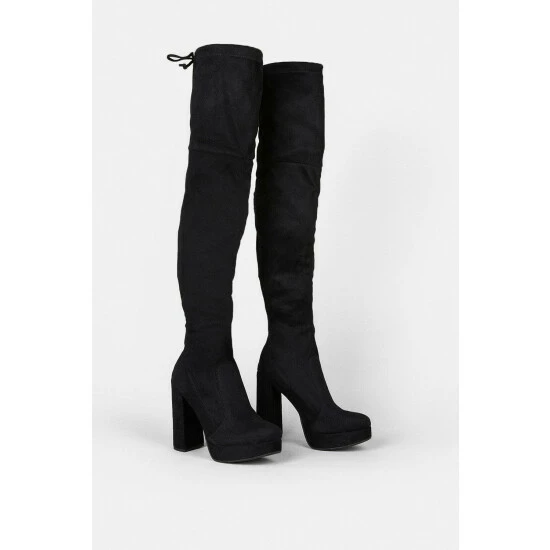 Coast Stretch Over The Knee Platform Boot For Female - Image 3