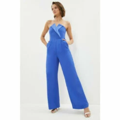 Coast Premium Bandeau Tux Front Jumpsuit For Female