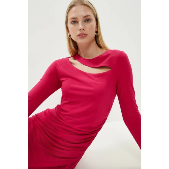 Coast Slash Detail Bodycon Dress For Female