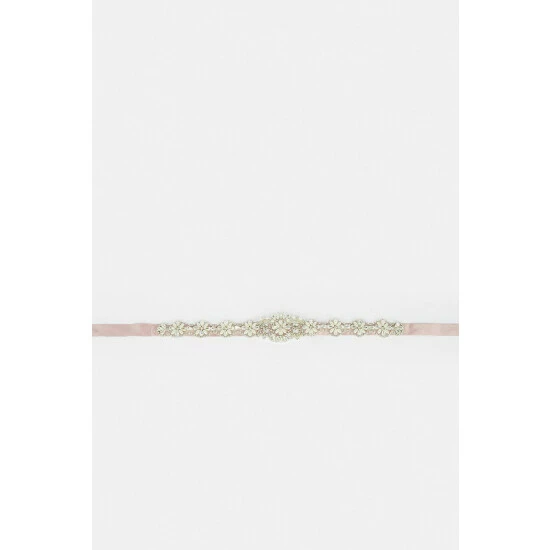 Coast Crystal And Pearl Embellished Tie Back Belt For Female - Image 5