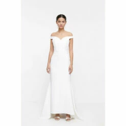 Coast Petite Sweetheart Bardot Maxi Dress For Female