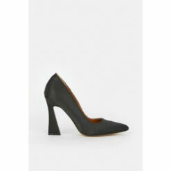 Coast Glitter Flared Heel Court Shoe For Female