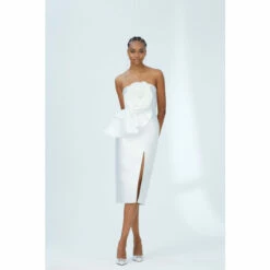 Coast Statement Rose Twill Pencil Dress For Female