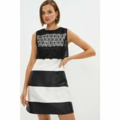 Coast Lace Top Mini Dress For Female