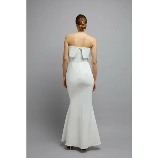 Coast Bandeau Fishtail Maxi Dress For Female - Image 3