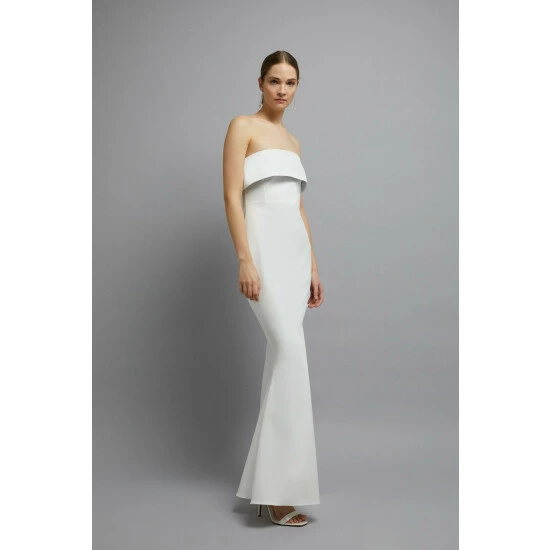 Coast Bandeau Fishtail Maxi Dress For Female - Image 5