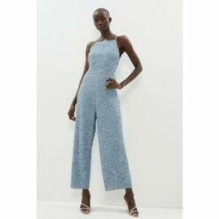 Coast All Over Sequin Strappy Jumpsuit For Female