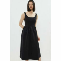 Coast Premium Panelled Bodice Full Skirt Midi Dress For Female