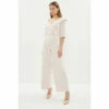 Coast Bardot Long Sleeve Wrap Front Jumpsuit For Female