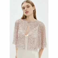 Coast All Over Sequin Cape For Female