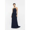 Coast Petite Lace Up Back Sequin Maxi Dress For Female