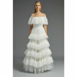 Coast Tiered Meringue Maxi Dress For Female