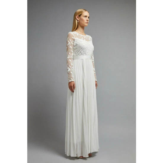 Coast Embroidered Long Sleeve Maxi Dress For Female - Image 2